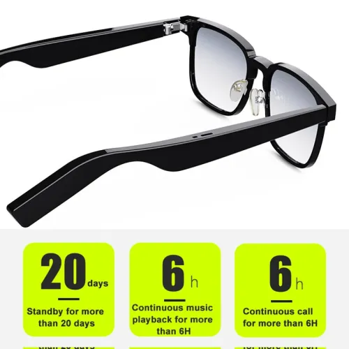 KX31 TWS bluetooth Music Glasses Earphone bluetooth Call HiFi Stereo ACC Audio Anti Blue Light Eyes Protection Waterproof Smart Audio Glasses