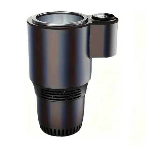 2 In 1 Car Cooling Heating Cup Smart Quick Hot Cold Cup Portable Car Cold Water Cup Holder Car Refrigerator  Beverage Holder