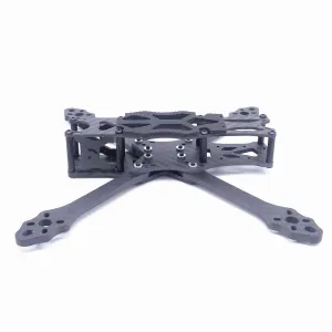 STEELE 5 220mm Wheelbase 5mm Arm Thickness Carbon Fiber X Type 5 Inch Freestyle Frame Kit Support Caddx Vista HD System for RC Drone FPV Racing