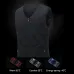 TENGOO HV-20 Uniex Smart Electric Heated Vest, 20 Heating Areas, Washable, USB & DRechargeable,Winter Soft Thermal Outdoor Inner Warm Jacket