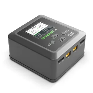 OVONIC X1 Dual AC 200W DC 600W 15A RC Lipo Battery Balance Charger for Lipo/Life/NiCd/NiMH/LiHV Batteries
