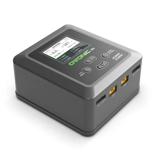 OVONIC X1 Dual AC 200W DC 600W 15A RC Lipo Battery Balance Charger for Lipo/Life/NiCd/NiMH/LiHV Batteries