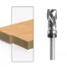 6mm/6.35mm/12.7mm Shank Carbide CNC Router Bit Bearing Ultra-Perfomance Compression Flush Trim Milling Cutter For Wood