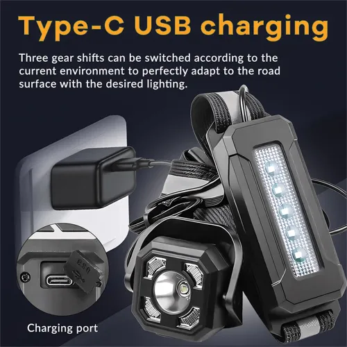 Night Sports Running Belt Light Rechargeable Running Waist Light High Brightness Women Men Runners Light Reflective Belt Lamp