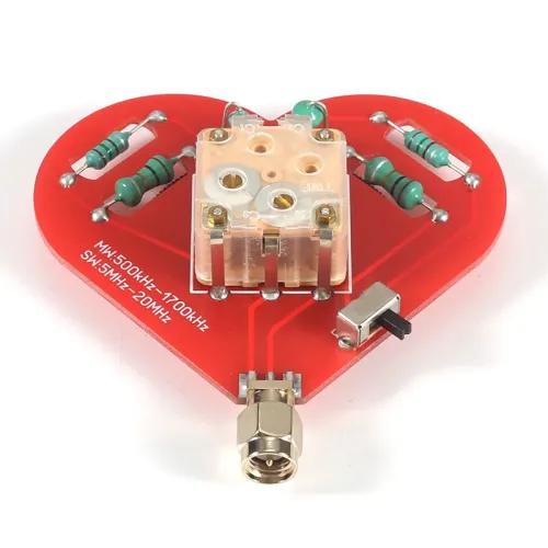 Three-Axis Magnetic Field Antenna 500KHz-1700KHz Microwave 5MHz-20MHz Shortwave Non-Directional High-Performance Reception Easy Installation