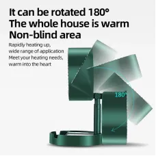 IPRee Portable Fast Heating Fan Heater 800W Electric Vertical Desktop PTSmall Portable Folding Telescopic Hot Air Blower