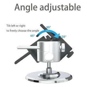 Mini Hobby Vise CNC Aluminum Alloy 360 Swivel Adjustable Pin Vise 8 Bench Pins 50mm Clamping Width Table Vice Clamp Action Figure DIY Jewelry Watch