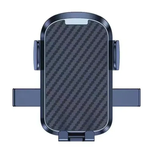 Car Phone Mount Adjustable Air Vent Dashboard Stand Gravity Phone Holder Spiral Hook + Suction Cup Style Navigation Fixed Instrument Console Mobile Phone Support Bracket