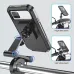 Waterproof Motorcycle Bike Mobile Phone Holder Magnetic Universal Bicycle GPS 360 Swivel Adjustable Motorcycle Cellphone Holder