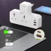 LDNIO SC2311 Power Socket Universal 2 Outlets 20W PD QC3.0 3USB Wall Charger Power Strip Adapter Multiple Plug Expander