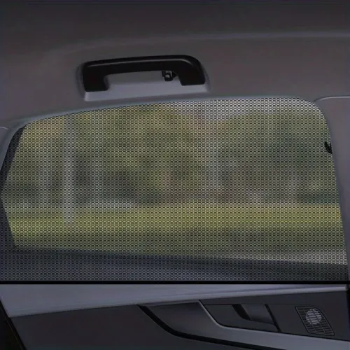 2PCS Car Sun Shade Side Window Curtain Visor Anti-Mosquito Mesh Cover UV Protector Car Curtain Sunshade Net