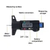 ETOPOO Digital Car Tyre Tire Tread Depth Gauge Meter Auto Tire Wear Detection Measuring Tool Caliper Thickness Gauges Monitoring System