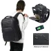 BANGE Backpack Men's Shoulder Bag 15.6 Laptop Computer Bag Casual Sports Travel Backpack Breathable Large Capacity USB Charging Backpack