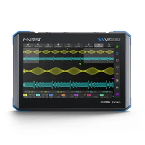 FNIRSI DPOS350P 4-IN-1 350MHz 1GSPS Tablet Oscilloscope Signal Generator Spectrum Analyzer Frequency Response Analyzer