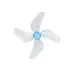 4 Pairs GEMFAN 1211 31mm 1.2 Inch 4 Blade PC Propeller 0.8mm / 1mm for FPV Racing Drones Compatible with 0702 29000kV Motor