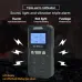 Multi-Gas Detector Alarm Light Portable Gas Detector with H2S O2 CO and Combustible Gas Detection Audible Visual Vibration Alerts High Precision Rechargeable Battery Suitable for Industrial Applications