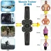 EMMuscle Stimulator Abdominal Shaping Belt Muscle Exercise Instrument Abdominal Muscle Patch Fitness Equipment for Men Women's Abdominal Arm Leg Home Office Exercise
