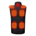 TENGOO HV-11Unisex 11 Heating Area Vest 3-Gears Heated Jackets USB Electric Thermal Clothing Winter Warm Vest Outdoor Heat Coat Clothing for Winter Skiing Camping