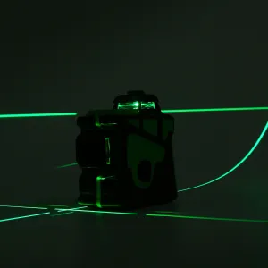 3D 12 Line Green Light Laser Level Digital Self Leveling 360 Rotary Measure