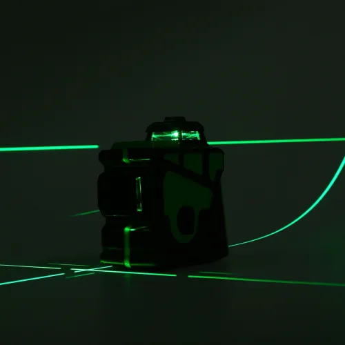 3D 12 Line Green Light Laser Level Digital Self Leveling 360 Rotary Measure