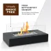 IPRee Desktop Camping Heating Portable Ambient Light Bioethanol Fireplaces & Portable Desktop Firepit For Home Outdoor Courtyard
