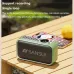 SANSUI F35 Wireless bluetooth Speaker Bass Diaphragm HiFi Sound Hands-free Calls 2400mAh Support TF Card USB 3.5mm AUX Payback Music Player Portable Subwoofer