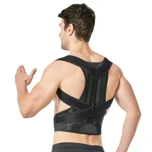 KALOABack Posture Corrector for Men Women Breathable Lumbar Support Back Brace with Upright Back Support Neck Shoulder Ergonomic Design for Office Travel