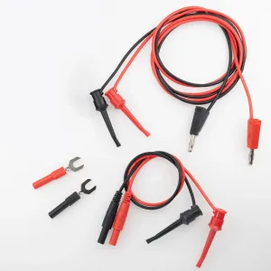 Multimeter Test Leads And Probes Set High-Quality Test Hook Wire Combination for Accurate Measurements Complete Set Easy to Use Suitable for All Multimeters Essential for Electrical Work DIY Projects