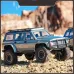 YIKONG YK4107 1/10 2.4G 4WD RC Car Rock Crawler Two Speed Differential Lock LCG Chassis Tank Turn LED Lights Monster Off-Road Pickup Climbing Truck Vehicles Models Electric Remote Control Simulation Toys