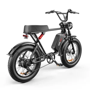 USA DIRECT Emoko C91 Electric Bike 48V 20Ah Battery 1000W Motor Recommended Top Speed 25KM/H 20*4.0Inch Tires 55-70KM Max Mileage 150KG Max Load Electric Bicycle