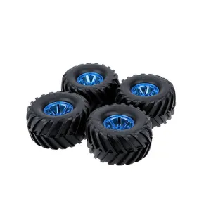 4Pcs Austar Wheel Tires Plastic Wheel Rims for 1/10 RC Crawler HSP HPI Car Parts