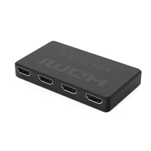 4K HDMI Splitter 1x4 HDMI Distributor Splitter 1 in 4 out Amplifier Video Splitter Converter for PC Laptop TV Monitor Projector