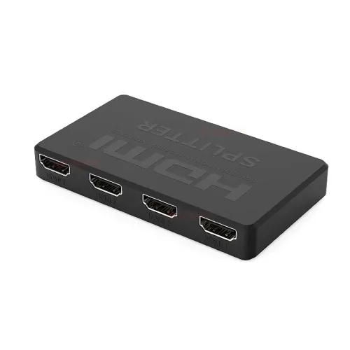 4K HDMI Splitter 1x4 HDMI Distributor Splitter 1 in 4 out Amplifier Video Splitter Converter for PC Laptop TV Monitor Projector
