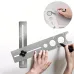 Adjustable hole positioning ruler 360 Degree Drilling Hole ile Marble Glass Ceramic Floor Tools Hole Opener Locator