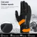 IPRee Winter Cycling Gloves for Men's Warm Outdoor Sports Windproof Anti Slip Waterproof Velvet Touchable Screen Gloves Gloves