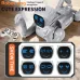 2.4GHz Remote Control Mechanical AI Intelligent Robot Dog Programming Interactive Toy Voice App Bluetooth Control for Children Gift
