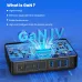 [GaN Tech] 300W 8-Port USB PD Charger 5USB-C+3USB-A QC PD Fast Charging Desktop Charging Station EU Plug for iPhone 16 15 Pro 14 13 Pro Max 12 for Huawei Pura X for Samsung Galaxy S25 Ultra for Xiaomi 15pro