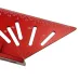Mohoo Aluminum Alloy Woodworking Saddle Layout Square Gauge 3D Mitre Angle Measuring Template Tool Carpenter Layout Ruler
