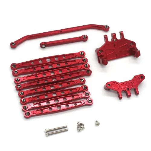 Upgraded Metal Steering Linkage Rod Seat Parts Full Set for MN128 MN86S G500 1/12 RC Car Vehicles Models Spare Accessories