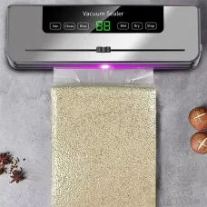 Comfook Electric Vacuum Sealer Dry/Wet Food Sealed Packaging Kitchen Food Storage Seal UV Sterilization Built-in Cutter Knife
