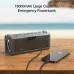 BlitzWolf BW-WA3 Pro 120W bluetooth Speaker Portable Speaker Quad Drivers Deep Bass Diaphragm EQ Stereo RGB Light TWS 16000mAh Power Bank Outdoors Wireless Speaker