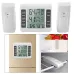 Home Indoor Wireless Digital Audible Alarm Refrigerator Thermometer with 2PCS Sensor Min/Maximum Display