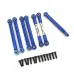 7PCS Pull Rods For ZD Racing DBX-10 1/10 Rc Car Metal Whole Vehicle Parts