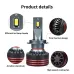 INFITARY M8 Pro H1/H3/H4/H7/H11/880/881/5202/9005/9006/9012 Car LED Headlight Bulbs 120W 6000LM Super Bright 6000K Waterproof High Power Auto Lights