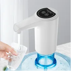 Portable Water Dispenser Mini Barreled Water Electric Pump USB Charge Wireless Automatic Water Bottle Pump Home Drink Dispenser