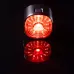 GIYO Bicycle Intelligent Brake Tail Light IP66 Waterproof 6 Light Modes Type-High Brightness Bike Rear Light