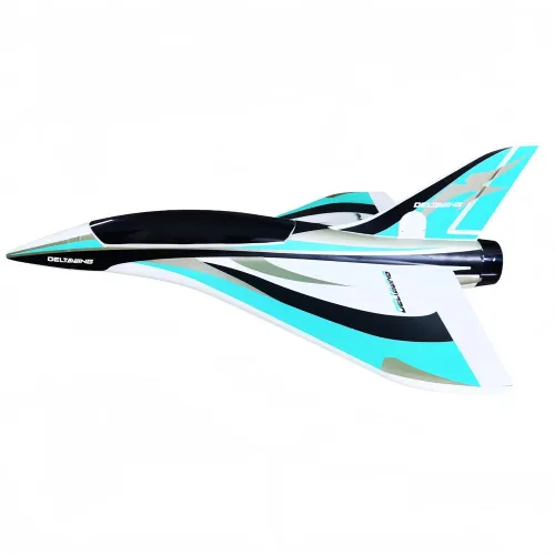 QT MODEL Dolphin Delta Wing 50mm EDF 550mm Wingspan EPO RC Airplane Fixed Wing PNP
