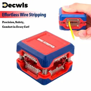 Automatic Wire Stripper Crimper Tool 0.2-16mm Adjustable Cable Cutter Precision Stripping Pliers Multi-Size Wire Harness Easy Efficient Strip