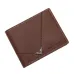 Men Casual PU Leather Short Wallets Multiple-card Slots Card Case for Men Bifold Purse Business ID Card Holder Slim Money Clip