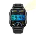 Senbono KT79 1.96inch HD Screen IPX8-3ATM Waterproof SOS Flashlight bluetooth Call Heart Rate Blood Pressure Blood Oxygen Monitor Sleep Monitoring Women's Health Multi-sport Modes Music Playback Smart Watch